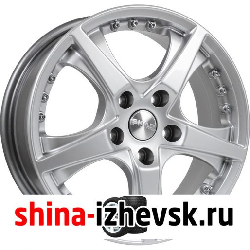 Колесный диск СКАД Diamond 6.5xR16 5×114.3 ET45 DIA67.1 серебристый в Ижевске